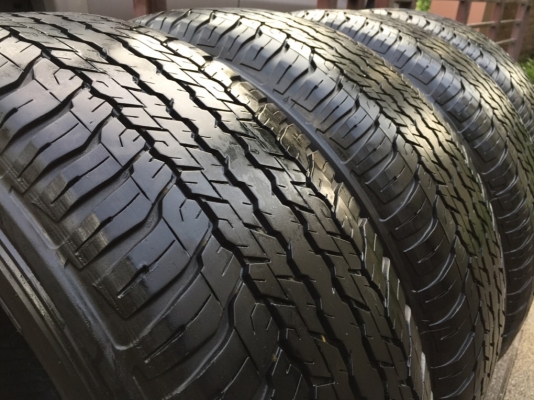 ยาง Dunlop 265 65 17 ปี16 ดอกเต็ม เนื้อนิ่มๆ ใช้ยาว ราคาไม่แพง