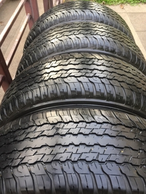 ยาง Dunlop 265 65 17 ปี16 ดอกเต็ม เนื้อนิ่มๆ ใช้ยาว ราคาไม่แพง