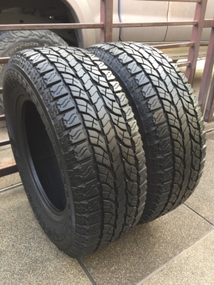 ยาง All Yokohama 265 65 17 กลางปี16 ดอกเต็ม ไม่มีปะ เนื้อนิ่มๆ ใช้ยาว จำนวน2เส้น ราคาไม่แพง