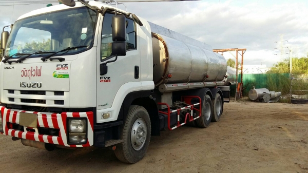 ISUZU FVZ 240 2เพลา แทงค์อลูมิเนียม 16,000ลิตร ปี52