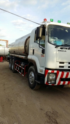 ISUZU FVZ 240 2เพลา แทงค์อลูมิเนียม 16,000ลิตร ปี52 ISUZU FVZ 240 2เพลา แทงค์อลูมิเนียม 16,000ลิตร ปี52