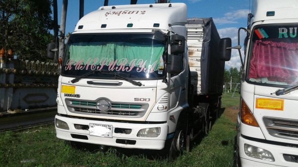 ขายหัวลาก hino mega ปี 50 หางไม่ดั้ม 2 เพลาอู่สามมิตร โทร 088-4501277 ขายหัวลาก hino mega ปี 50 หางไม่ดั้ม 2 เพลาอู่สามมิตร โทร 088-4501277