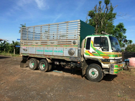 ขายHinoสมอทองเครื่องp11 320hpพ่วงแม่ลูกคอกเกษตรสภาพสวยพร้อมใช้ ต่อคุณอ๊อฟพิจิตร086-737-9991