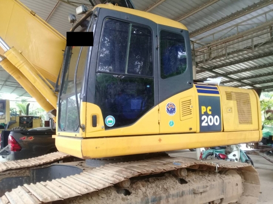ขาย!! &gt;&gt;&gt; Komatsu Pc200 รุ่น 7 สภาพดี ไมล์ 5,800 ชั่วโมง เล่มทะเบียน &lt;&lt;&lt; เบอร์ติดต