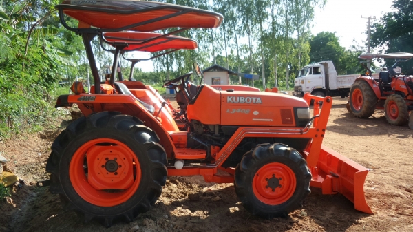 KUBOTA L3408+อุปกรณ์ใบมีดหน้า+ผาน KUBOTA L3408+อุปกรณ์ใบมีดหน้า+ผาน