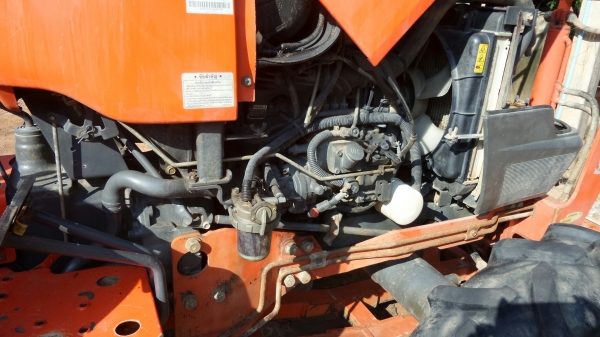 KUBOTA L3408+อุปกรณ์ใบมีดหน้า+ผาน