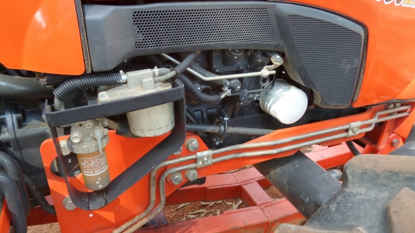 KUBOTA L3608SP+อุปกรณ์ใบมีดหน้า+ผาน