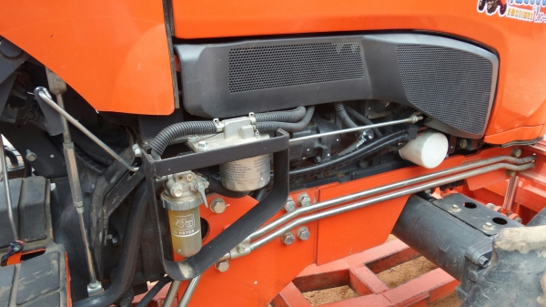 KUBOTA L4708SP+อุปกรณ์ใบมีดหน้า+ผาน