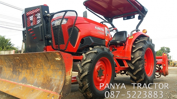รถเข้าใหม่#ปัญญาแทรคเตอร์..จัดมาให้ครับ ด่วน 589,000 บาท.คูโบต้าL5018 ปี59 ใบมีดคานล่างFD186 พร้อมโรตาลี่RX183 สีเดิมๆ สภาพพร้อมใช้ จัดส่งอำเภอบ้านโคกจังหวัดอุตรดิตถ์