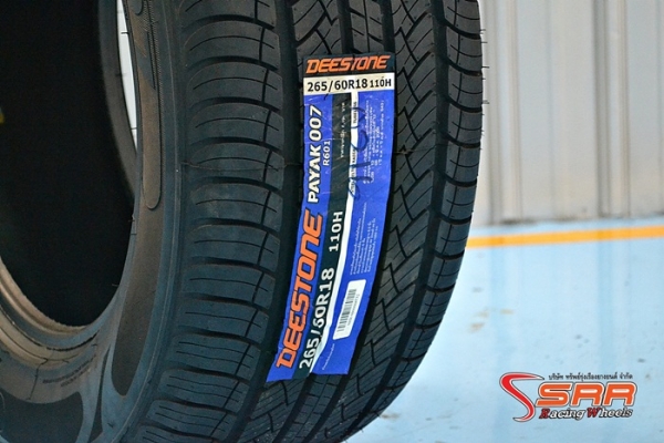 DEESTONE R601 265/60R18 ปี16 ราคาเส้นละ 2,500 บาท DEESTONE R601 265/60R18 ปี16 ราคาเส้นละ 2,500 บาท