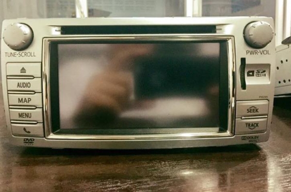 Dvd usb gps ของ toyota