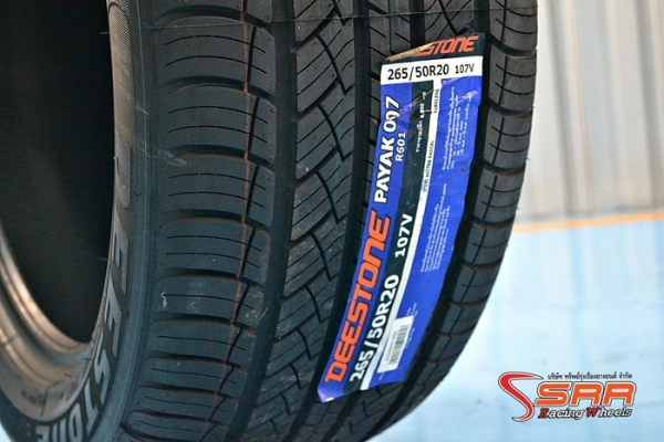 DEESTONE R601 265/50R20 ปี16 ราคาเส้นละ 3,000 บาท
