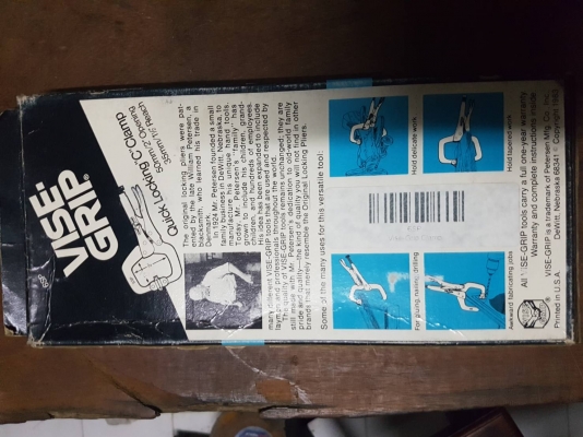 ขายคีมล็อกVISE GIRP 6SP MADE IN USA. ใหม่เก่าเก็บ