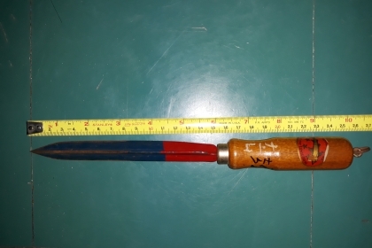 ขายเหล็กขูดชาร์ปฉลามสามดาว Made in Germany.ใบยาว6&quot; ใหม่เก่าเก็บ