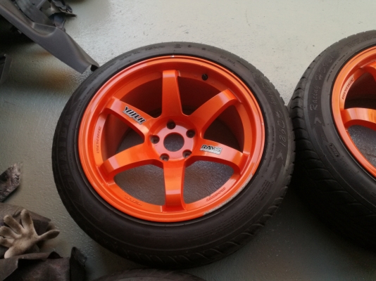 ขายล้อแม็ค TE37 SL ขอบ18 5/114.3