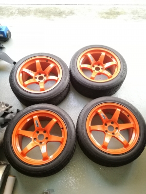 ขายล้อแม็ค TE37 SL ขอบ18 5/114.3