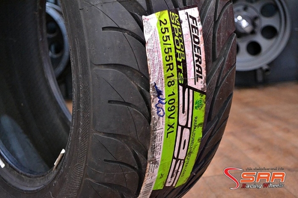 FEDERAL 595 255/55R18 ปี15 เส้นละ 2,500 บาท FEDERAL 595 255/55R18 ปี15 เส้นละ 2,500 บาท