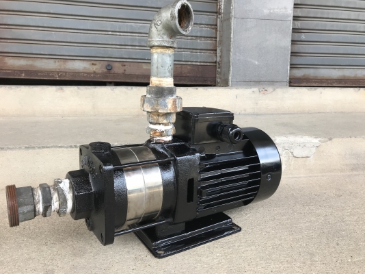 ขายปั้มน้ำแรงดันสูง Groundfos 1.1HP. 380V สภาพสวยเดิมๆ หมุนนิ่ม ขนาดเข้า 1.5นิ้ว ออก 1.2นิ้ว พร้อมใช้งาน