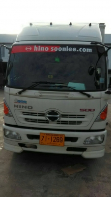 รถบรรทุก 6 ล้อ ตู้แห้ง ยี่ห้อ HINO ตู้ 3 บาน ยาว 5.50 เมตร จดทะเบียนปี 2557 รถบรรทุก 6 ล้อ ตู้แห้ง ยี่ห้อ HINO ตู้ 3 บาน ยาว 5.50 เมตร จดทะเบียนปี 2557