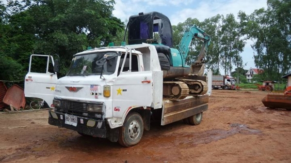 ขายดั้มพร้อมแบคโฮ