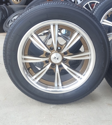 ขายล้อมือ2 MASTER ขอบ15 4รู100-114 พร้อมยาง 4 ล้อ