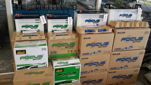 ** ราคา 3,450 ** แบตใหม่ N120 (120แอมป์) FOCUS มี มอก. รับประกัน1ปี ..ค่าส่งทั่วไทย 150 บาท