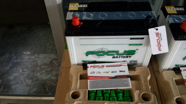 ** ราคา 3,450 ** แบตใหม่ N120 (120แอมป์) FOCUS มี มอก. รับประกัน1ปี ..ค่าส่งทั่วไทย 150 บาท