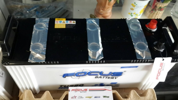 ** ราคา 3,450 ** แบตใหม่ N120 (120แอมป์) FOCUS มี มอก. รับประกัน1ปี ..ค่าส่งทั่วไทย 150 บาท