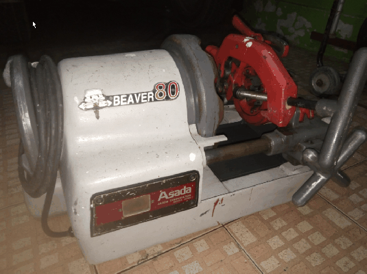 เครื่องTAPเกลียวยี่ห้อ Asada รุ่น Beaver80 (Made in Japan)ท่านใดที่กำลังมองหาแนะนำตัวนี้เลยครับ