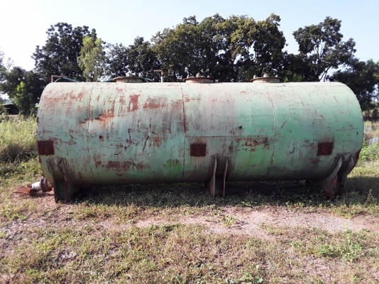 ขายด่วน ถังเหล็ก เก็บน้ำ เก็บน้ำมัน 16,000 ลิตร  หนา 6 มม.