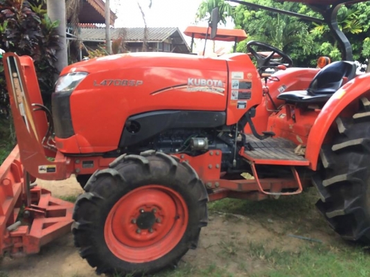คูโบต้า 4708sp ปี58สวยๆเดิมๆ พร้อมอุปกรณ์3ชิ้นครบชุด
