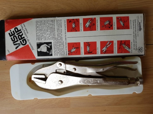 ขายคีมล็อกVISE GIRP 10R MADE IN USA. ใหม่เก่าเก็บ ขายคีมล็อกVISE GIRP 10R MADE IN USA. ใหม่เก่าเก็บ