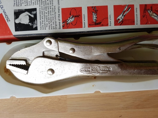 ขายคีมล็อกVISE GIRP 10R MADE IN USA. ใหม่เก่าเก็บ ขายคีมล็อกVISE GIRP 10R MADE IN USA. ใหม่เก่าเก็บ