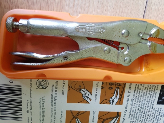 ขายคีมล็อกVISE GIRP 4LN MADE IN USA. เก่าเก็บ ขายคีมล็อกVISE GIRP 4LN MADE IN USA. เก่าเก็บ