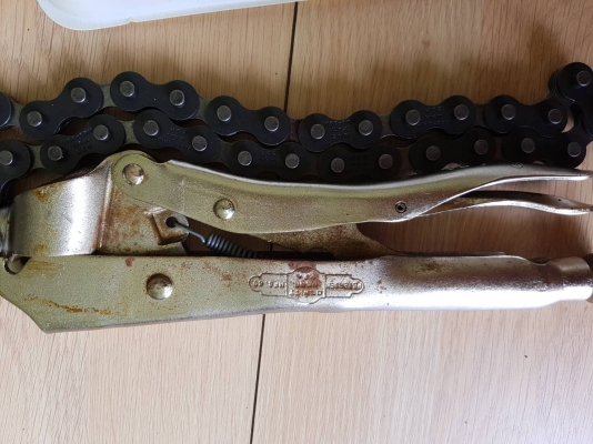 ขายคีมล็อกโซ่ VISE GRIP 20R MADE IN USA. ใหม่เก่าเก็บแท้ๆ