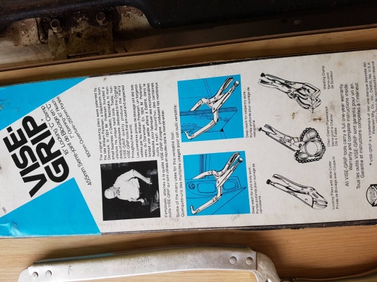 ขายคีมล็อกVISE GIRP  18R MADE IN USA. ใหม่เก่าเก็บ