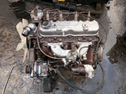 เครื่องยนต์ อิซุสุ เอลฟ์ C240 เครื่องสวยๆไม่มีไอ