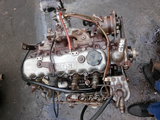 เครื่องยนต์ อิซุสุ  C190 สวยๆไม่มีไอ