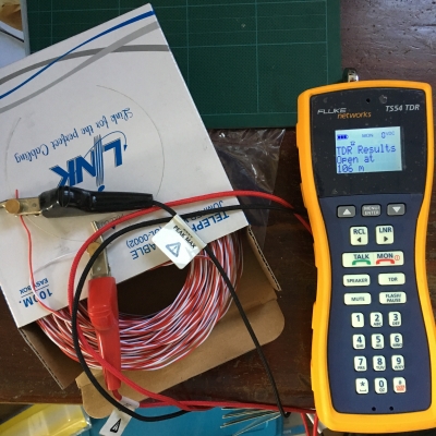 เครื่องเช็คสัญญาณโทรศัพท์และหาจุดขาดได้ในตัว Fluke TS54