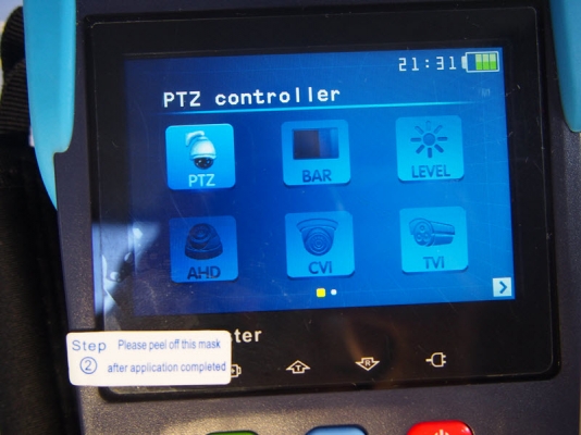 ตัวตรวจภาพจากกล้อง CCTV Tester รุ่น HD2800ADH ตรวจได้ 4ระบบ ตัวตรวจภาพจากกล้อง CCTV Tester รุ่น HD2800ADH ตรวจได้ 4ระบบ