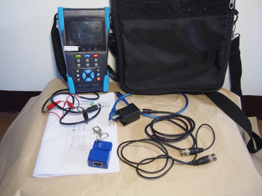 ตัวตรวจภาพจากกล้อง CCTV Tester รุ่น HD2800ADH ตรวจได้ 4ระบบ