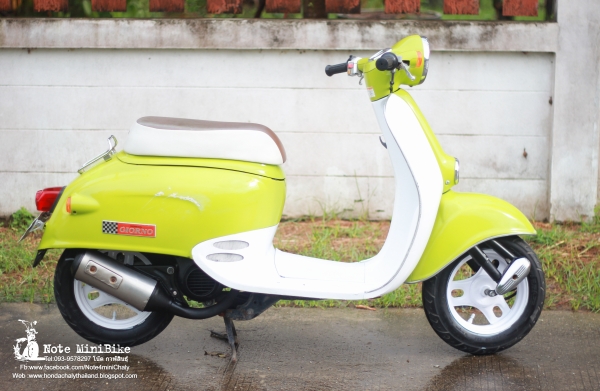 ขาย Mini Vespa ป๊อบ Honda Giorno *ราคา 15,900 บาท* รถนำเข้าจากญีปุ่น ????เครื่องดีมาก กดสตาร์ทที่เดี