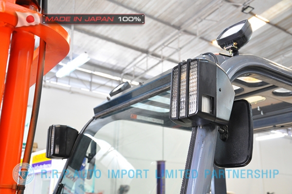 ขายรถโฟล์คลิฟท์มือสอง TOYOTA รุ่น 7FD25-30842 นำเข้าจากประเทศญี่ปุ่น 100\% ไม่เคยใช้งานในไทย