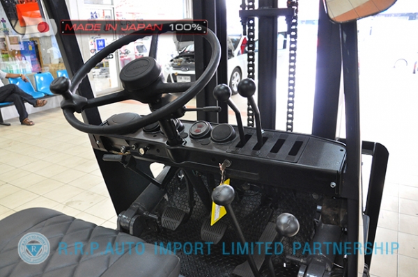 ขายรถโฟล์คลิฟท์มือสอง TOYOTA รุ่น 3FG15-14607 นำเข้าจากประเทศญี่ปุ่น 100\% ไม่เคยใช้งานในไทย