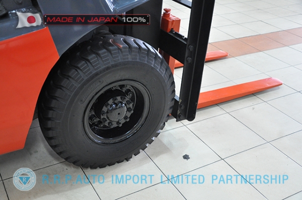 ขายรถโฟล์คลิฟท์มือสอง TOYOTA รุ่น 3FG15-14607 นำเข้าจากประเทศญี่ปุ่น 100\% ไม่เคยใช้งานในไทย