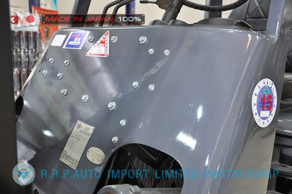 ขายรถโฟล์คลิฟท์มือสอง TOYOTA รุ่น 3FG15-14607 นำเข้าจากประเทศญี่ปุ่น 100\% ไม่เคยใช้งานในไทย