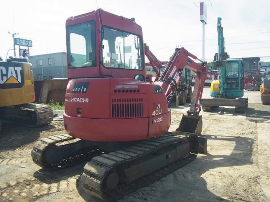 ขาย HITACHI ZX40U-2 มีเก๋ง นำเข้าจากญี่ปุ่น โทร.090-986-2521 อ๊อบ