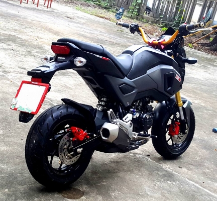 HONDA MSX125sf สีดำปี17 แต่งสวย