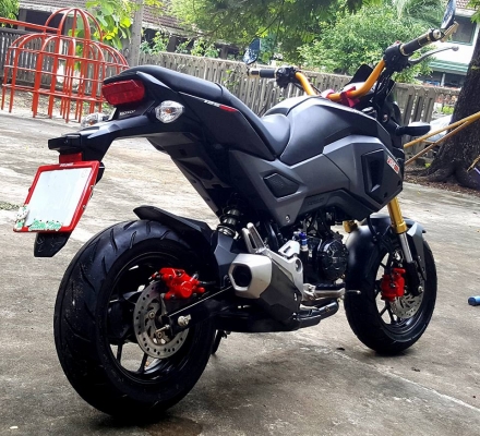 HONDA MSX125sf สีดำปี17 แต่งสวย