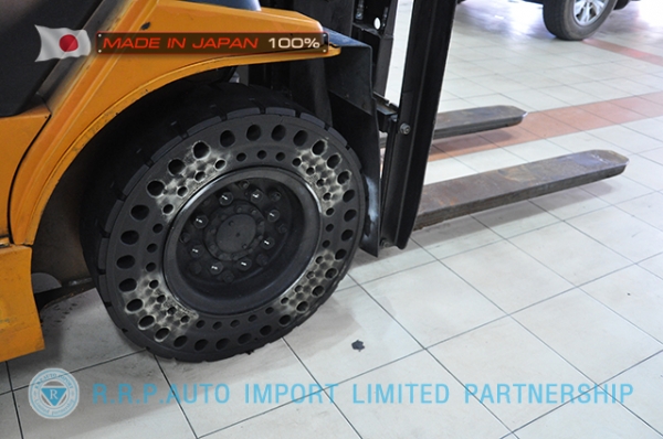 ขายรถโฟล์คลิฟท์มือสอง TOYOTA รุ่น 7FG25-11970 นำเข้าจากประเทศญี่ปุ่น 100\% ไม่เคยใช้งานในไทย